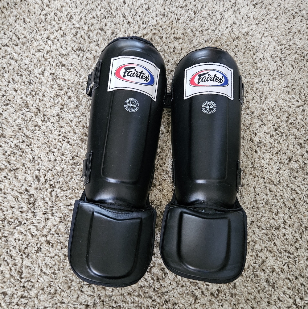 Fairtex SP3 Muay Thai Shin Guards for Men, Women, Kids